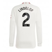 Manchester United Victor Lindelof #2 Replica Third Shirt 2023-24 Long Sleeve